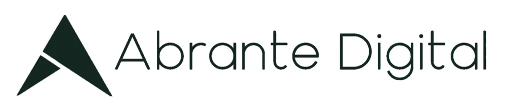 Abrante digital logo, og tekst